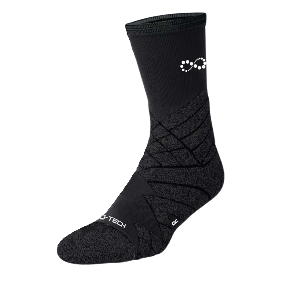 Pro-Tech Infiniti Black Compression Athletic Socks