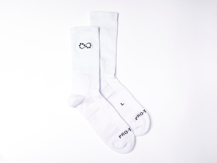 Pro-Tech Prime Performance White Sports Socks